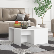 Stolici za kavu 4 kom bijeli 33 x 33 x 33 cm konstruirano drvo