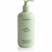 Mushie Organic Baby losjon za telo za otroke Green Lemon 400 ml