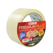 Lepilni trak 48 mm x 50 m - PREMIUM PLUS 45 mic, prozoren