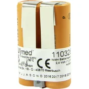 Akku Med Akku Med akumulator za medicinsko tehniko Nadomešča originalno baterijo  4860 501.002 Eppendorf 2.4 V 1200 mAh, (20438566)