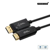 MicroConnect Kabel Premium optični DP - HDMI 30m