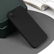 Maska za iPhone 16e 6.1 Skin, Silikonska, Crna