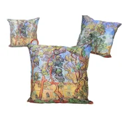 Carmani DEKORATIVNA PREVLEKA ZA VZGLAVNIK VAN GOGH VRTNA SLIKA KOT DARILO
