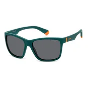Polaroid Junior PLD8057/S DLD/M9 Polarized ONE SIZE (50) Zelena/Siva