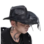 Klobuk DEVIL FASHION - Fallout Raider Cowboy - črn - AS282
