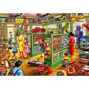BlueBird - Puzzle Steve Crisp: Notranjost trgovine z igračami - 2 000 kosov