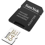 SanDisk SDHC 64GB micro +SD Adap. 60.000 sati MAX ENDURANCE