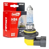 Halogenske žarnice AMiO LumiTec HB4, 12V 51W, +135% svetlobe