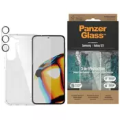 PanzerGlass Bundle 3in1 Samsung Galaxy S23 Hardcase + Screen Protector + Camera Lens (0433+7315)