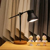 Opviq Stona lampa, Crna