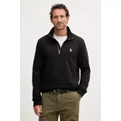 U.S. Polo Assn. pulover moški z bombažem DHM LB 1/4 ZIP