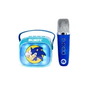OTL Sonic the Hedgehog LED Light Up Wireless Karaoke, zvučnik s mikrofonom