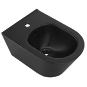 AVVA stenski viseči bide 35,5x53cm, črna mat - Črna - 35,5x53 cm - Sapho - 24 - Keramika - Classic - 355 - 530 - 14