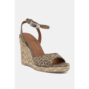 Kurt Geiger London sandali s polno peto Espadrille Wedge