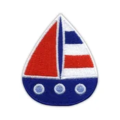 shumee Našitek Jadrnica - Samolepilna podlaga - Vezen našitek/značka/emblem