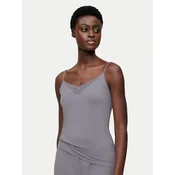 Triumph Zgornji del pižame Aura Spotlight 10221405 Siva Regular Fit