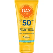 DAX Zaščitna emulzija za sončenje za obraz in telo SPF 50 Potovalna 50 ml