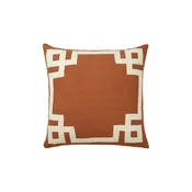 Olivier Desforges Lanena dekorativna prevleka za blazino ACHILLE Caramel 45 x 45 cm