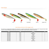 SILIKON GIANT SHAD 18cm 187-74-450 trab.