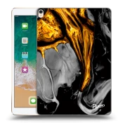 Silikonski prozorni ovitek za Apple iPad Pro 10.5 2017 (2. gen) - Black Gold