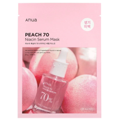 Anua Peach 70% Niacin Serum Mask - Tonizirajoča tkaninska maska 1 kos/25 ml