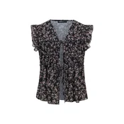 Cloud5ive Bluza pastelno zelena/svetlo roza/črna