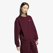 Mikina adidas Essentials Crew Long Fleece Os Sweatshirt Maroon XS