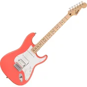 Fender Squier Sonic Stratocaster HSS MN Tahitian Coral Elektricna gitara (Skoro novo)