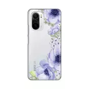 3G Print Skin zaštitna maska za telefon Poco F3 Blue Roses