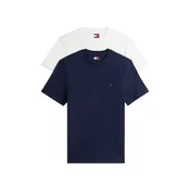 Tommy Jeans Majica mornarska/bela