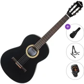 Pasadena PC-100 Standard SET 4/4 Black Klasična kitara