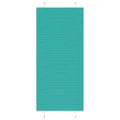 Plisirana zavjesa Petrolej zelena 90x200 cm Širina tkanine 89,4 cm Poliester