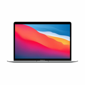 Apple MacBook Air (M1 2020) CZ127-0010 Srebrni Apple M1 cip s 8-jezgrenim procesorom 8 GB RAM-a 512 GB SSD-a macOS - 2020