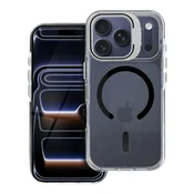 OEM Ohišje za iPhone 15 PRO Lens Mag Cover, združljivo z MagSafe, črno