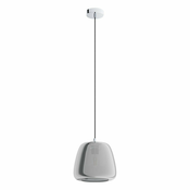 Eglo 39666 - Viseci luster na sajli ALBARINO 1xE27/40W/230V precnik 26 cm zadimljena