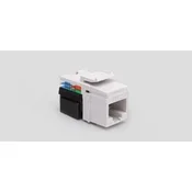 RJ45 Cat 5e UTP SIMON Connect vtičnica, bela