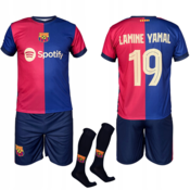 JAKS Otroški nogometni dres s štucni Lamine Yamal FC Barcelona Rozmery: 164