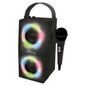 LEXIBOOK Prenosni zvočnik z mikrofonom in svetlobnimi učinki