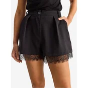 Bianco Lucci Hlače Shorts črna