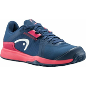 HEAD Sportske cipele Sprint Team 3.5, tamno plava / neonsko roza / svijetlosiva