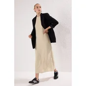 Trendyol Modest Ženska haljina Tctss25Eb00154, Bež