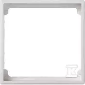 slomart Adapter S500 na 1 modul K45 (45x45mm), čisto bela, SIMON500