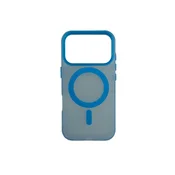 Silikonska futrola Magsafe FLURO COLOR Iphone 17 Pro PLAVA