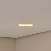 BEGA LED vgradni stropni reflektor Studio Line, bela/medenina, lit aluminij - Dnevna soba/jedilnica - bela, medeninasta