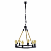 Eglo 49694 - Luster na lancu FINDLAY 6xE27/60W