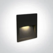 ZIDNA SVJETILJKA LED 3W/3000K IP65 CRNA