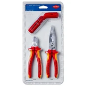 Knipex 3-delni set za elektricare - u blister pakovanju (00 31 30 BK V01)