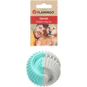 Igrača žoga za psa Growi fi 8 cm Flamingo - Dental igrače - Flamingo