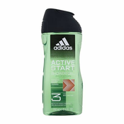 Adidas Active Start Shower Gel 3-In-1 gel za tuširanje 250 ml za muškarce