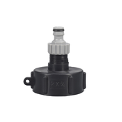 INF Plastični adapter za rezervoar IBC, priključek za cevno pipo 3/4 palca, (21247015)